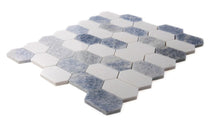 Load image into Gallery viewer, Elysium Tiles Montage Crystal Ocean 12.5" x 13.25" Mosaic Tile