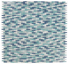 Load image into Gallery viewer, Elysium Tiles Icy Royal Blue 11.75" x 12" Mosaic Tile