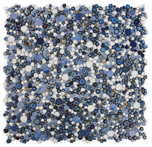 Load image into Gallery viewer, Elysium Tiles Growing Royal Blue 11.5" x 11.5" Mosaic Tile