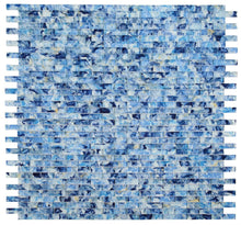 Load image into Gallery viewer, Elysium Tiles Watercolor Blue 11.75" x 11.75" Mosaic Tile