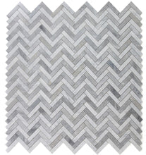 Load image into Gallery viewer, Elysium Tiles Herringbone City Grey 11.25" x 11.25" Mosaic Tile