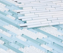 Load image into Gallery viewer, Elysium Tiles Rain Iris 11.75" x 12" Mosaic Tile