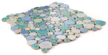Load image into Gallery viewer, Elysium Tiles Growing Sea Pebble 11.5" x 11.5" Mosaic Tile