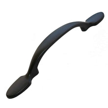 Load image into Gallery viewer, 76mm (3") Center to Center Matte Black Classic Kitchen Pull Cabinet Hardware Handle
