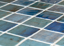 Load image into Gallery viewer, Elysium Tiles Vanguard Penta Forest Blue 12.25" x 12.25" Mosaic Tile