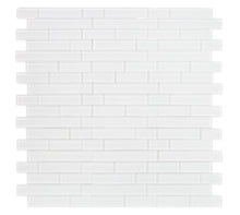 Load image into Gallery viewer, Elysium Tiles Casale Silver White 11.75" x 11.75" Mosaic Tile