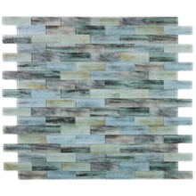 Load image into Gallery viewer, Elysium Tiles Art Wood Lake 11.75" x 11.75" Mosaic Tile