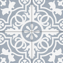 Load image into Gallery viewer, GT Amalfi Coast Collection Teal Doily 7.875" x 7.875" Porcelain Tile (10.76 ft² Per Box)