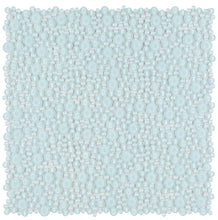 Load image into Gallery viewer, Elysium Tiles Lady Turquoise 10.75" x 10.75" Mosaic Tile