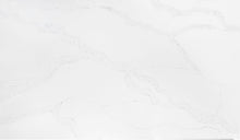 Load image into Gallery viewer, Bedrosians Sequel Encore Calacatta Ravenna Polished Bookmatched Side A 126" x 63" Quartz Slab