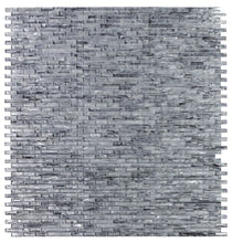 Load image into Gallery viewer, Elysium Tiles Linear Shell Silver 11.75" x 12" Mosaic Tile