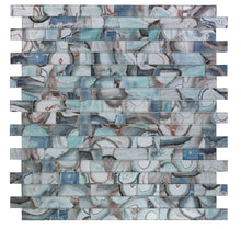 Load image into Gallery viewer, Elysium Tiles Casale Shell Green 11.75" x 11.75" Mosaic Tile