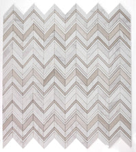 Load image into Gallery viewer, Elysium Tiles Chevron Ravenna Loft 11.75" x 12.25" Mosaic Tile