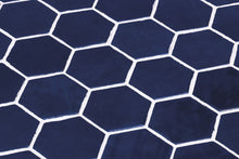 Load image into Gallery viewer, Elysium Tiles Hexagon Zelik XL Blue 11.25" x 11.25" Mosaic Tile