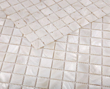 Load image into Gallery viewer, Elysium Tiles Pearl White Square 11.75" x 11.75" Mosaic Tile