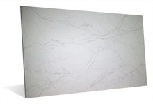 Load image into Gallery viewer, Vadara Quartz Sereno Bianco Polished 126" x 63" Quartz Slab
