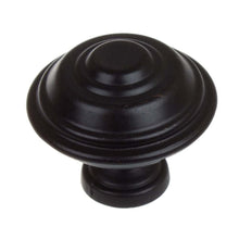 Load image into Gallery viewer, 32mm (1.25") Matte Black Classic Round Cabinet Knob