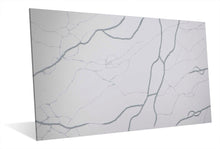 Load image into Gallery viewer, Vadara Quartz Statuario Venato Nuovo Polished 126" x 63" Quartz Slab