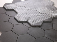 Load image into Gallery viewer, Elysium Tiles Hexagon Basalt 10.25" x 11.75" Mosaic Tile