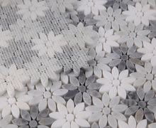 Load image into Gallery viewer, Elysium Tiles Daisy Wild Grey 12.5" x 13" Mosaic Tile