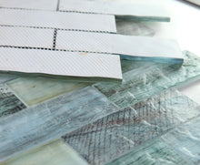 Load image into Gallery viewer, Elysium Tiles Art Wood Lake 11.75" x 11.75" Mosaic Tile