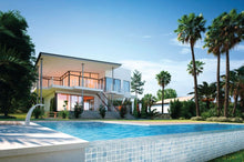 Load image into Gallery viewer, Elysium Tiles Vanguard Penta Ios Blue 12.25" x 12.25" Mosaic Tile