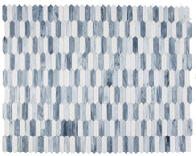 Load image into Gallery viewer, Elysium Tiles Newport Arrow Grey 10.25" x 12.5" Mosaic Tile