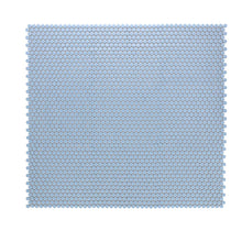 Load image into Gallery viewer, Elysium Tiles Penny Round Sky Blue 11.5" x 12.25" Mosaic Tile