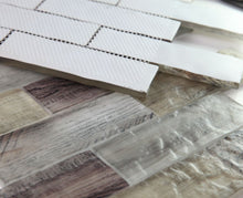 Load image into Gallery viewer, Elysium Tiles Art Wood Earth 11.75" x 11.75" Mosaic Tile