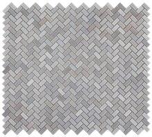 Load image into Gallery viewer, Elysium Tiles Tango Grey 9.5" x 11" Mosaic Tile