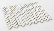 Load image into Gallery viewer, Elysium Tiles Tango White 11.25" x 12.75" Mosaic Tile