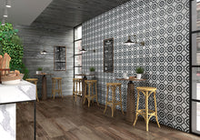 Load image into Gallery viewer, GT Retro Neuve Collection Radiant Frame 7.875" x 7.875" Ceramic Tile (8.17 ft² Per Box)