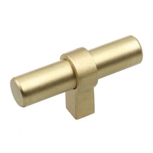 Load image into Gallery viewer, 57mm (2.25") European Stainless Steel Solid Steel Cabinet T-Bar Knob