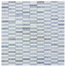 Load image into Gallery viewer, Elysium Tiles Slot Crystal Ocean 11.75" x 11.75" Mosaic Tile