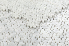 Load image into Gallery viewer, Elysium Tiles Daisy Wild Carrara 12.50" x 12.75" Mosaic Tile