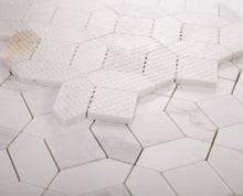 Load image into Gallery viewer, Elysium Tiles Eclipse White 12" x 12" Mosaic Tile