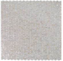 Load image into Gallery viewer, Elysium Tiles Pearl White Arrow 12" x 12" Mosaic Tile