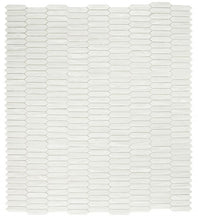 Load image into Gallery viewer, Elysium Tiles Arrow White 10.25" x 12.5" Mosaic Tile