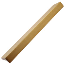 Load image into Gallery viewer, 127mm (5") Satin Gold Contemporary Cabinet Finger Pull