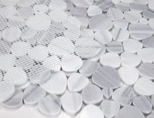 Load image into Gallery viewer, Elysium Tiles Aphrodite Marmala White 12" x 12" Mosaic Tile