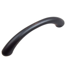 Load image into Gallery viewer, 70mm (2.75") Center to Center Matte Black Modern Loop Pull Cabinet Hardware Handle