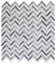 Load image into Gallery viewer, Elysium Tiles Herringbone Dusk 11.25" x 11.25" Mosaic Tile