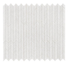 Load image into Gallery viewer, Elysium Tiles Herringbone Mini Thassos 10.5" x 11" Mosaic Tile