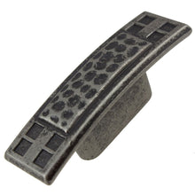 Load image into Gallery viewer, 63.5mm (2.5") Oil Rubbed Bronze Rustic Hammered Mission Style Cabinet Knob