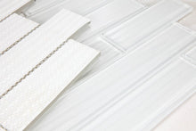 Load image into Gallery viewer, Elysium Tiles Casale Silver White 11.75" x 11.75" Mosaic Tile