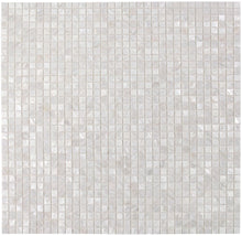 Load image into Gallery viewer, Elysium Tiles Pearl White Square 11.75" x 11.75" Mosaic Tile