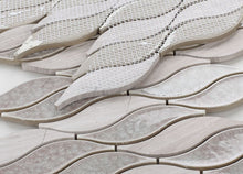 Load image into Gallery viewer, Elysium Tiles Pontus Bridesmaid 10.50" x 11" Mosaic Tile