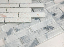 Load image into Gallery viewer, Elysium Tiles Watercolor Dawn 11.75" x 11.75" Mosaic Tile