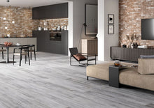 Load image into Gallery viewer, Elysium Tiles Artwood Bone 10.5" x 71" Porcelain Tile