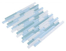 Load image into Gallery viewer, Elysium Tiles Rain Iris 11.75" x 12" Mosaic Tile